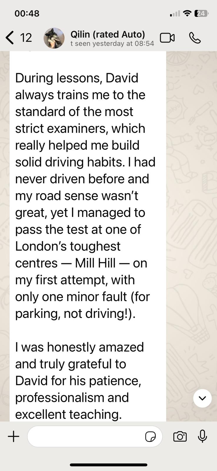 Student 6 celebrating passing their driving test with Top Gear Driving School